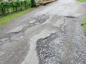 Pothole road