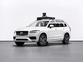 Volvo and Uber reveal first self-driving vehicle