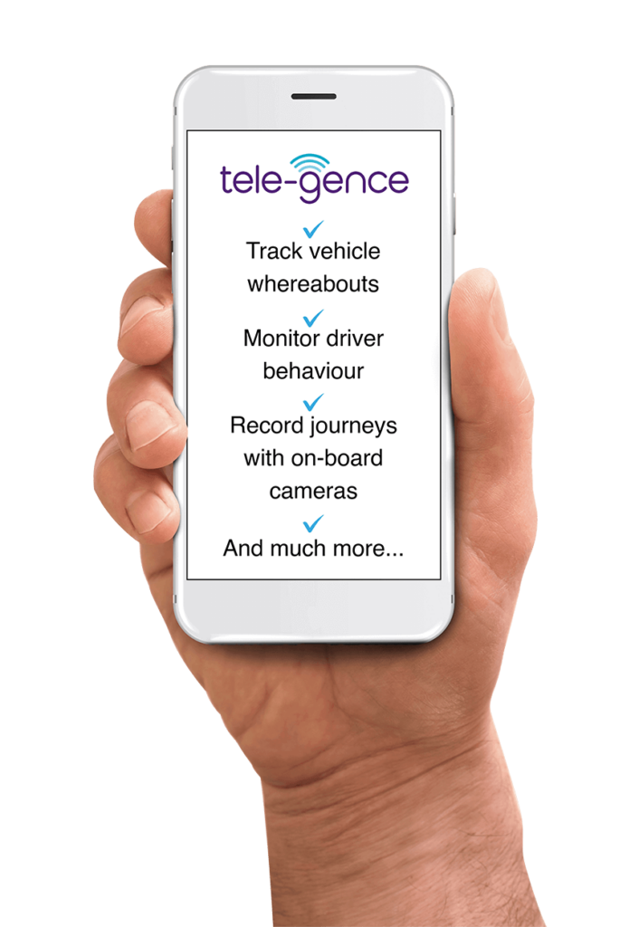 Tele-Gence benefits listed on phone