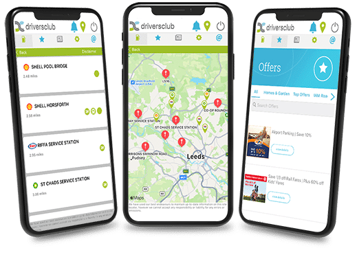 Drivers club mobile app