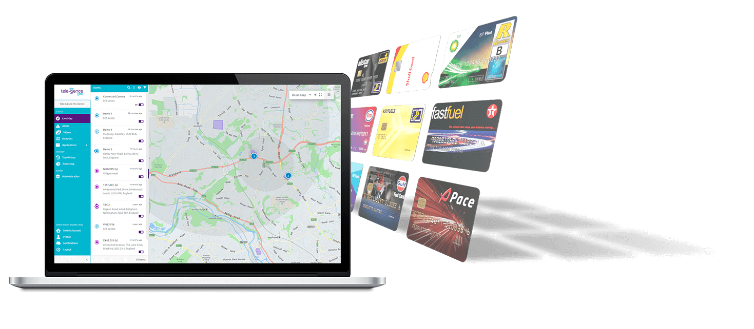 Integrate Fuel Cards with Tele-Gence